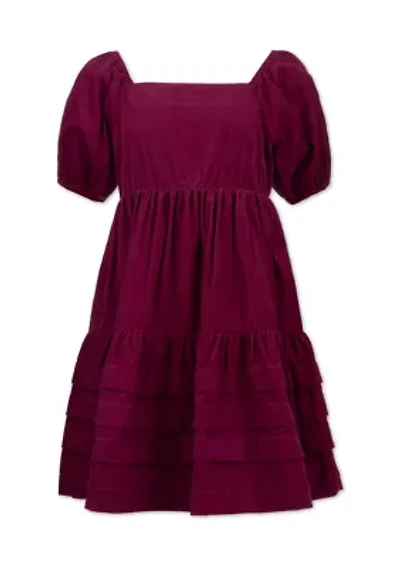 Girls 7-16 Corduroy Dress
