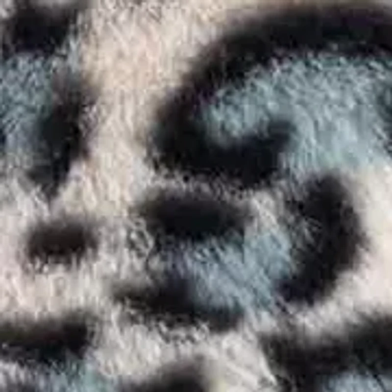 Girls 7-16 Animal Print Sherpa Pullover