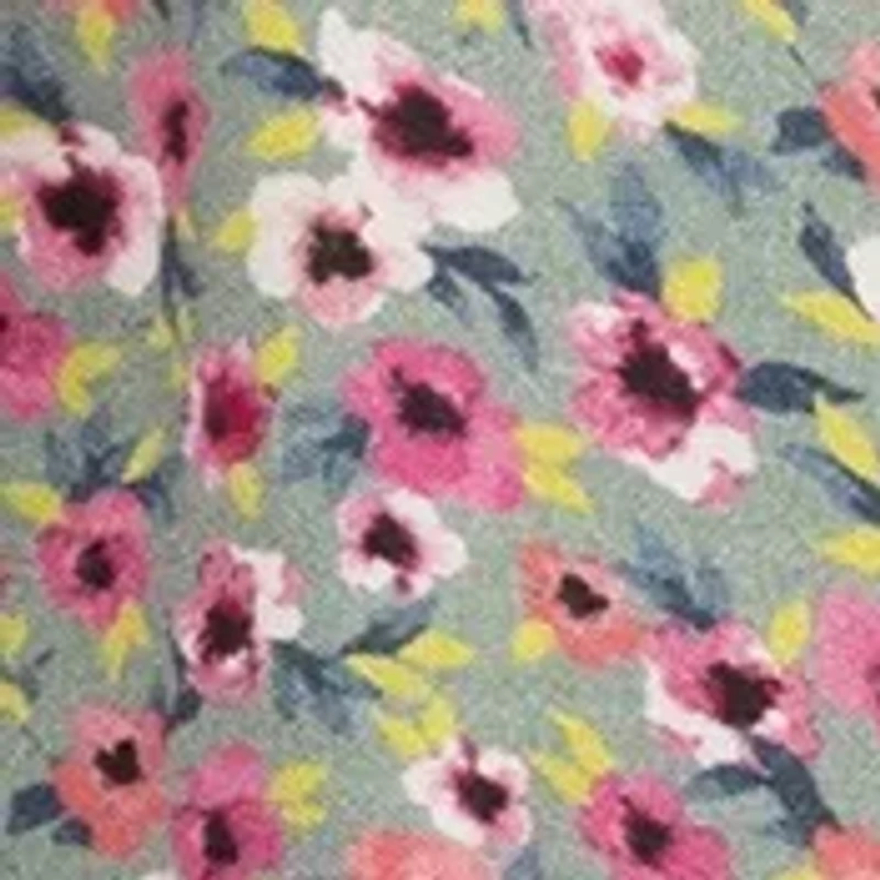 Girls 7-16 Floral Printed Top