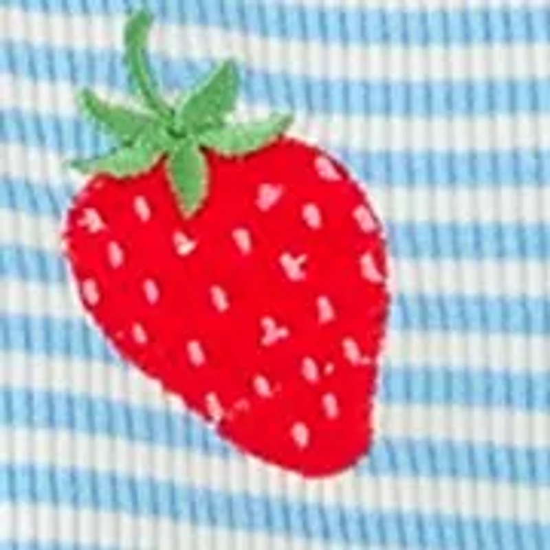 Girls 7-16 Striped Fruit Graphic Tank Top