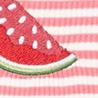 Girls 7-16 Striped Fruit Graphic Tank Top