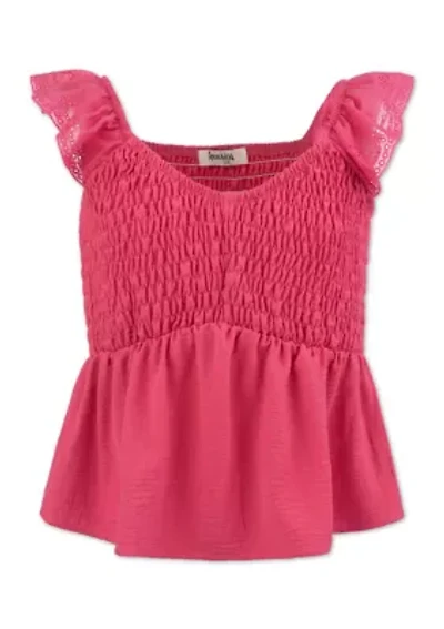 Girls 7-16 Ruffle Shirt