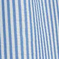 Girls 7-16 Seersucker Stripe Dress with Ric Rac Trim