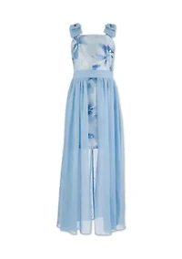 Girls 7-16 Peri Floral Walk Through Dress