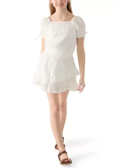 Girls 7-16 Top and Skirt Set
