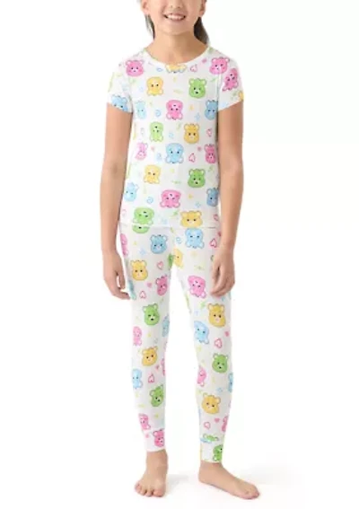 Girls 7-16 Multi Bears Pajama Set