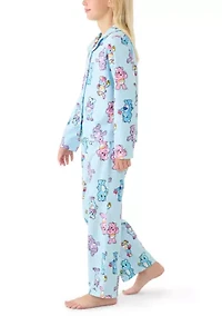 Girls 7-16 Bear Vibes Pajama Set