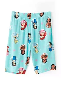Girls 4-10 Princess Frames Pajama Set