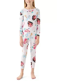 Girls 7-16 Once Upon A Time Pajama Set