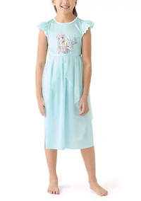 Girls 4-6x Elegant Elsa Nightgown