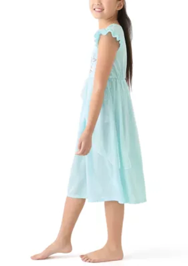 Girls 4-6x Elegant Elsa Nightgown