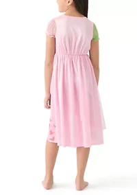 Girls 4-6x Wicked Pink Sleep Gown
