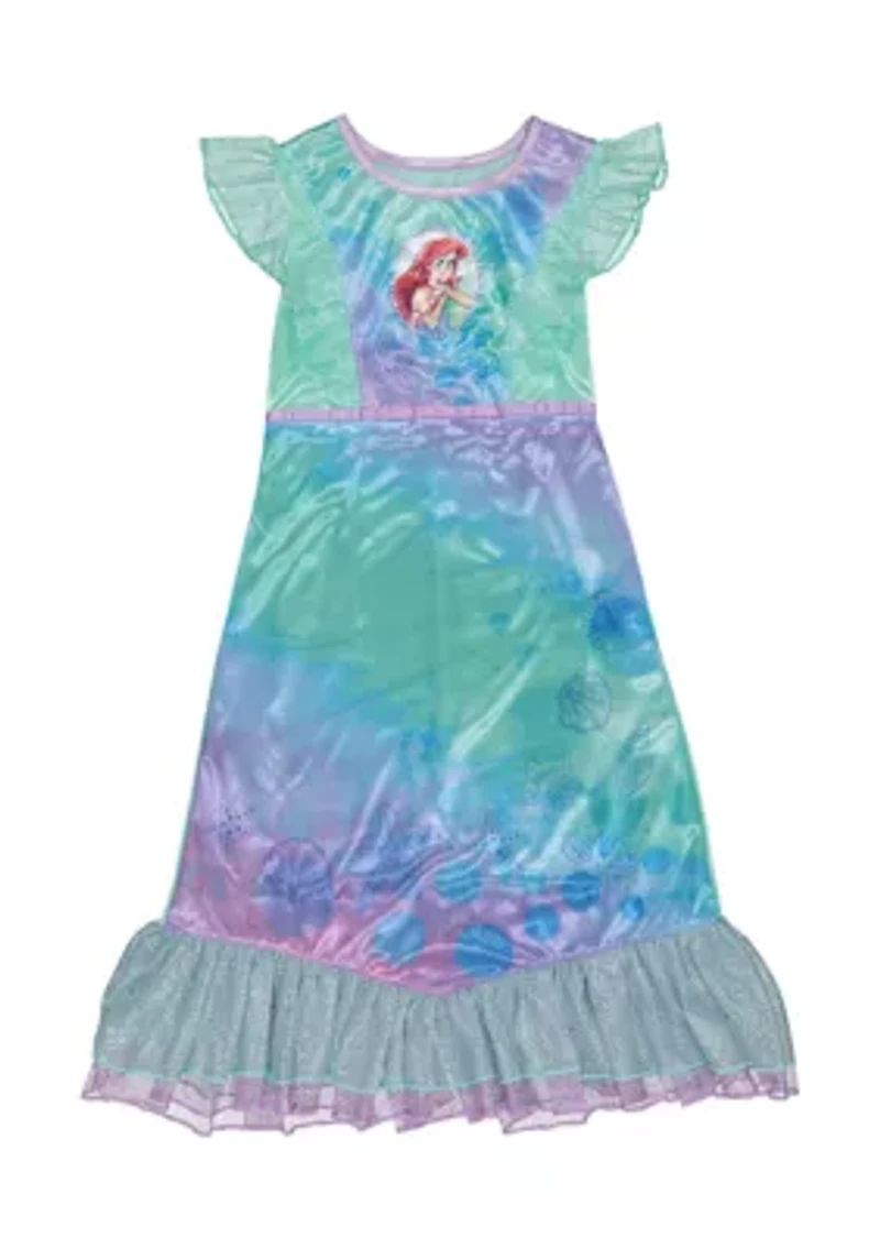 Girls 4-8 Little Mermaid Fantasy Nightgown