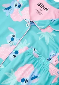 Girls 7-16 Hawaii Stitch Pajama Set