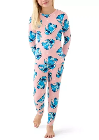Girls 7-16 Amazing Stitch Stars Pajamas