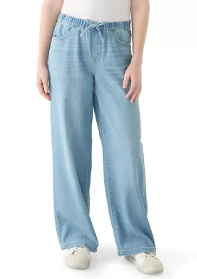 Girls 7-16 Pull On Wide Leg Pants