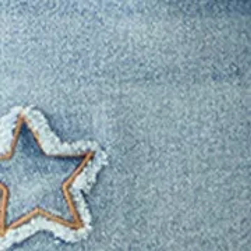 Girls 7-16 Star Applique Shorts