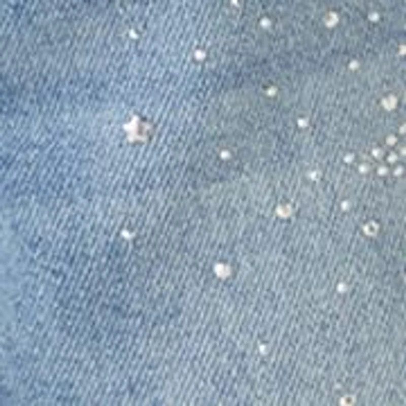 Girls 7-16 Bling Star Shorts