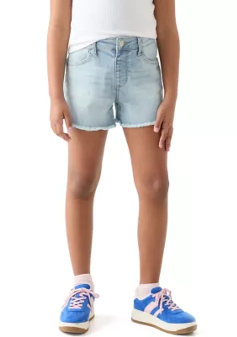 Girls 7-16 Side Seam Bling Shorts