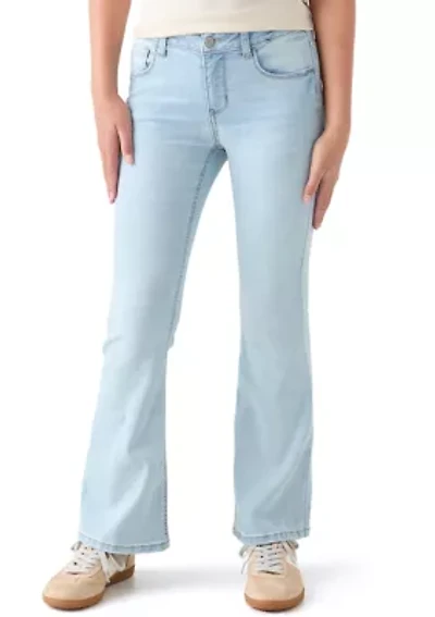 Girls 7-16 Mid-Rise Flare Jeans