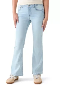 Girls 7-16 Mid-Rise Flare Jeans