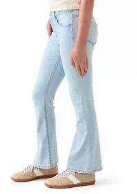 Girls 7-16 Mid-Rise Flare Jeans