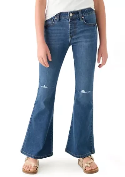 Girls 7-16 Super Flare Jeans