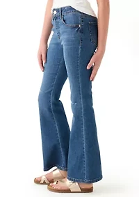 Girls 7-16 Super Flare Jeans