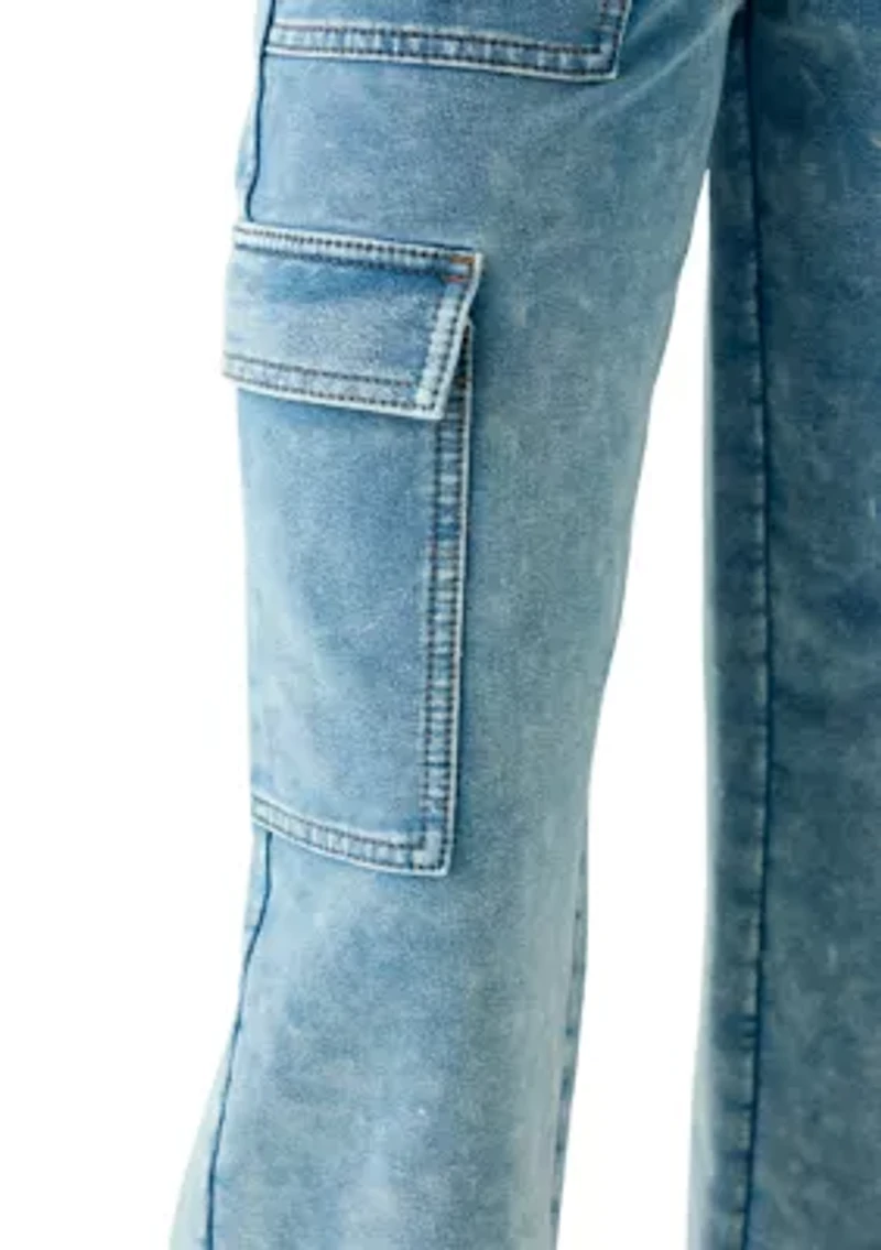 Girls 7-16 Double Waistband Drawstring  Pants