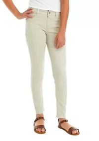 Girls 7-16 Pull On Mid Rise Jeggings