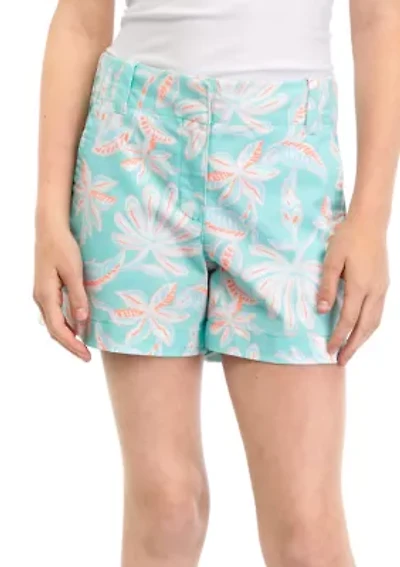Girls 7-16 Printed Everyday Shorts