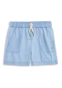 Girls 7-16 Chambray Shorts