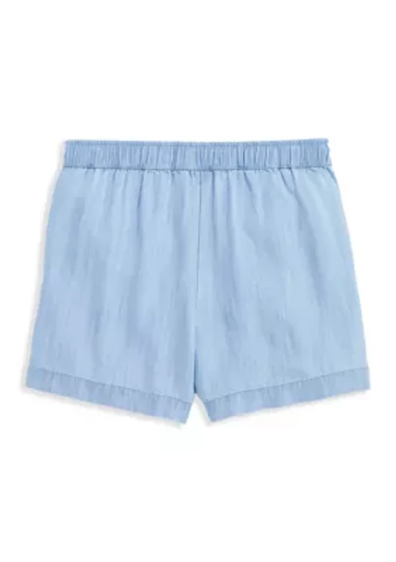 Girls 7-16 Chambray Shorts