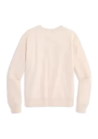 Girls 7-16 Relaxed Crew Neck Sweatshirt