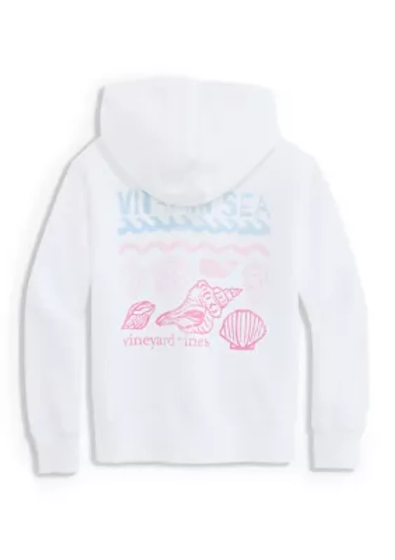 Girls 7-16 Floral Printed Hoodie