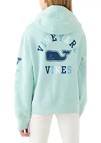 Girls 7-16 Floral Printed Hoodie