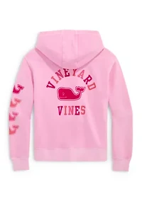 Girls 7-16 Floral Printed Hoodie