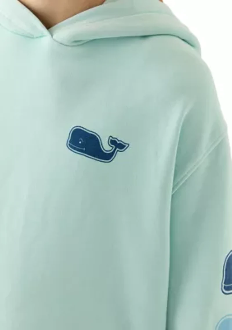 Girls 7-16 Floral Printed Hoodie