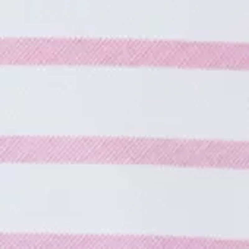 Girls 7-16 Pink Stripe Quarter Zip Jacket