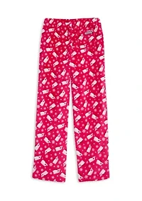 Girls 7-16 Holiday Lounge Pants