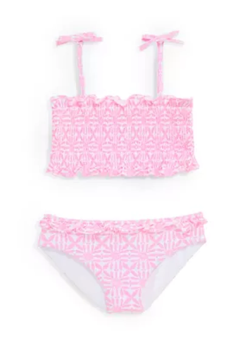 Girls 7-16 Wave Bikini Swimsuit