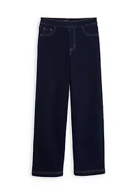 Girls 7-16 Wide Leg Stretch Denim