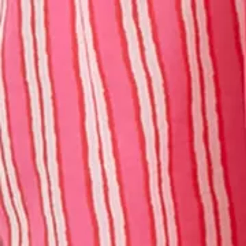 Girls 7-16 Painted Stripe Smocked Dress