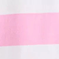 Girls 7-16 Collared Rugby Stripe Dress