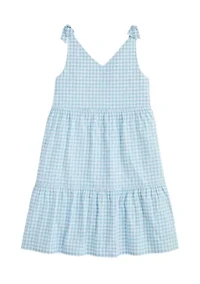 Girls 7-16 Harbor Tie Tiered Dress