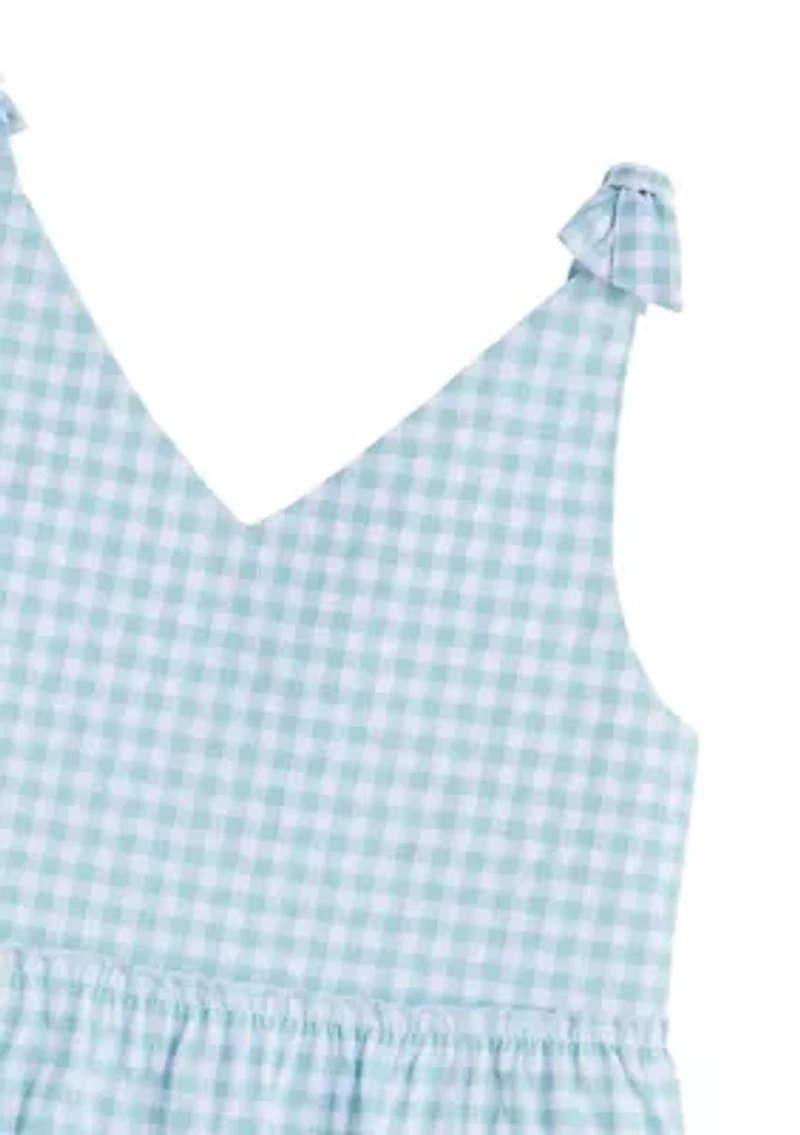 Girls 7-16 Harbor Tie Tiered Dress