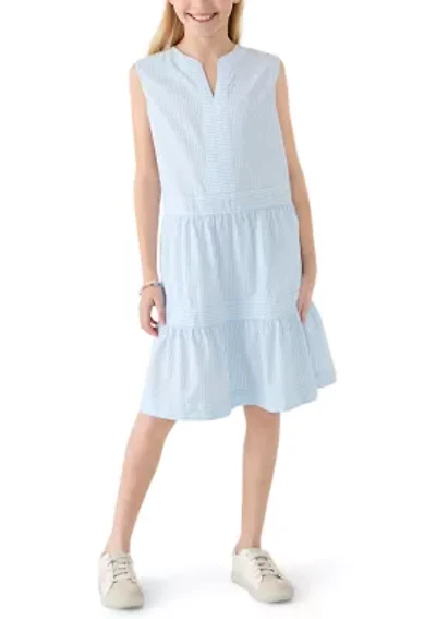 Girls 7-16 Tiered Harbor Dress