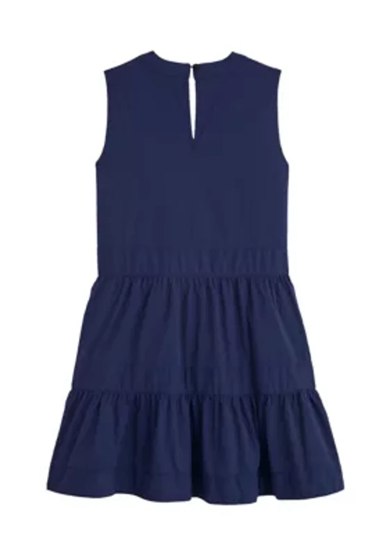 Girls 7-16 Tiered Harbor Dress
