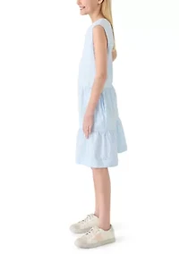 Girls 7-16 Tiered Harbor Dress