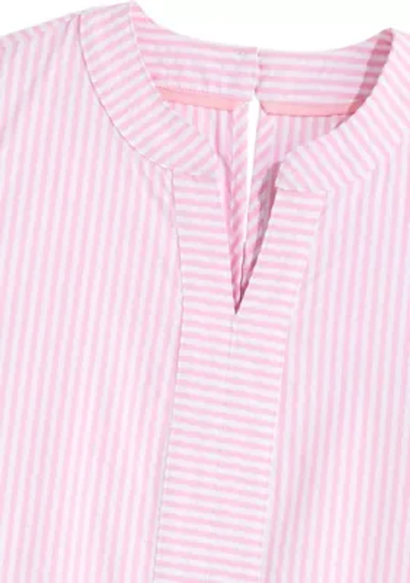 Girls 7-16 Tiered Harbor Dress